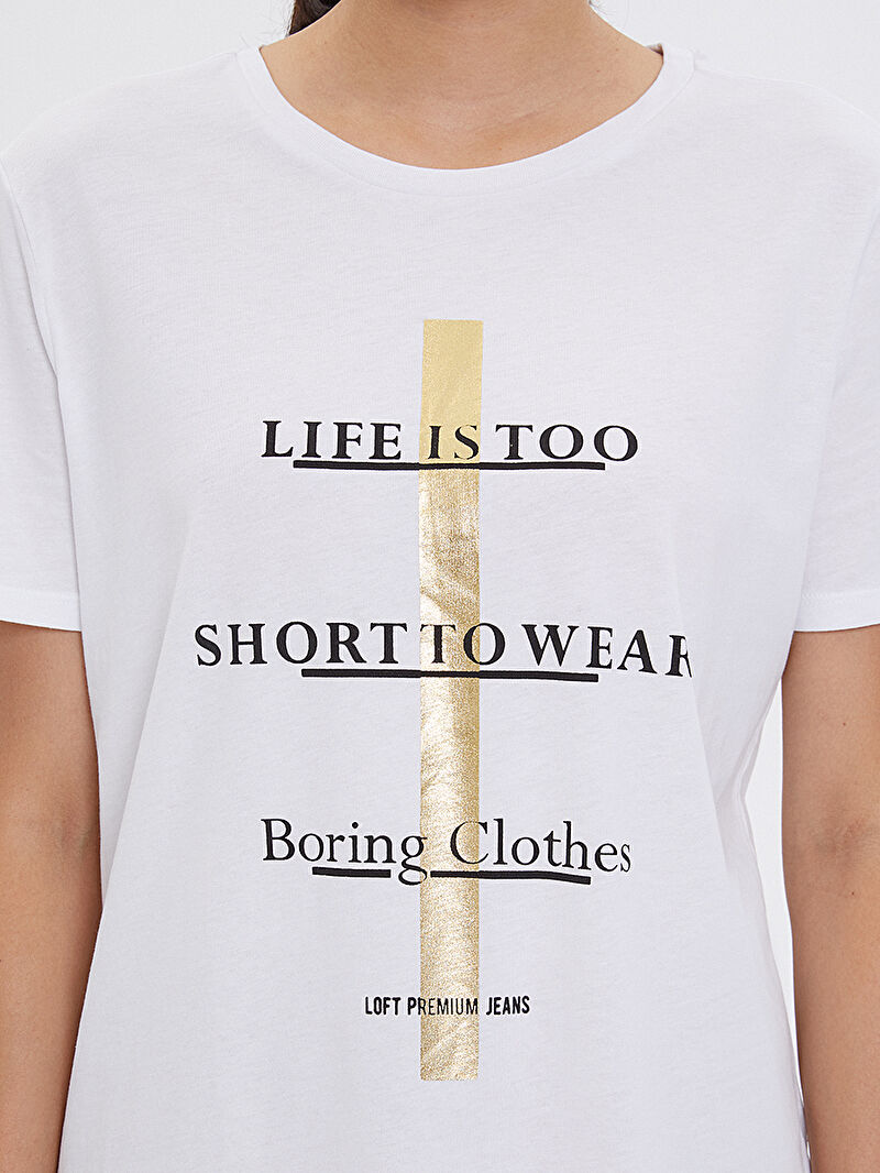 Regular Fit Kadın Tshirt K.kol