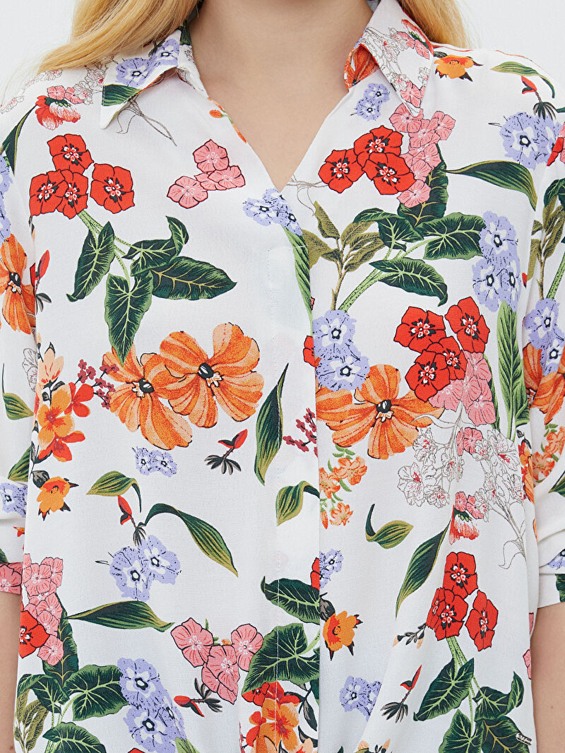 Regular Fit Kadın Gömlek K.kol