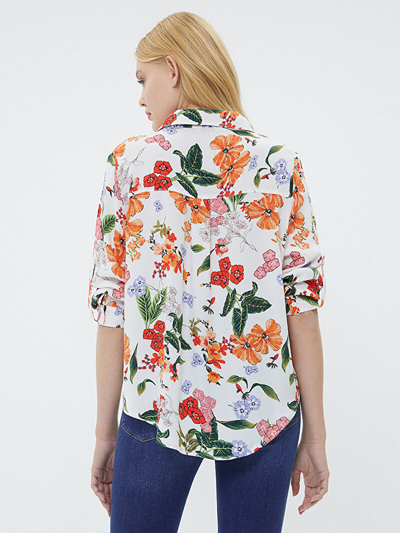 Regular Fit Kadın Gömlek K.kol