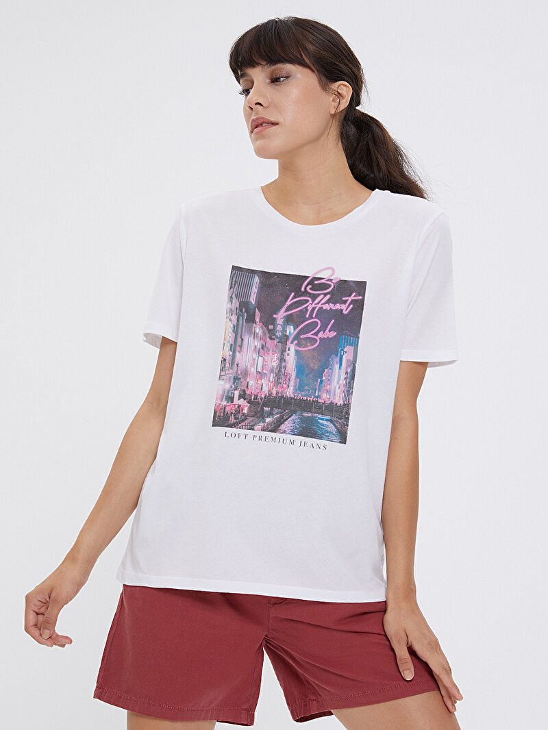 Regular Fit Kadın Tshirt K.kol