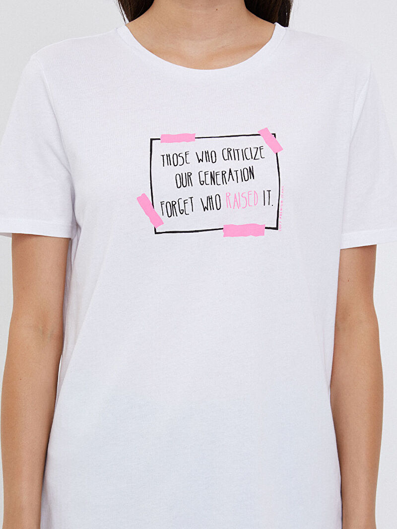 Regular Fit Kadın Tshirt K.kol