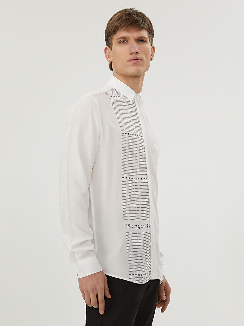 Regular Fit Erkek Gömlek U.kol