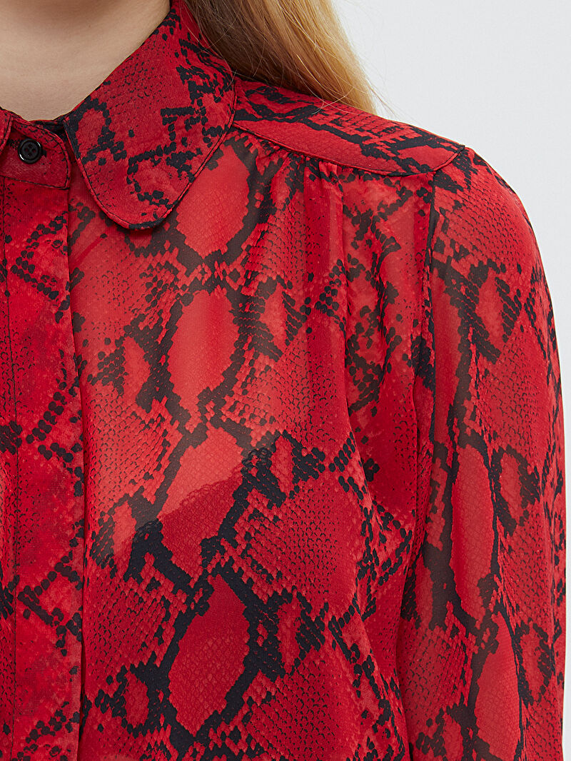 Regular Fit Kadın Gömlek U.kol