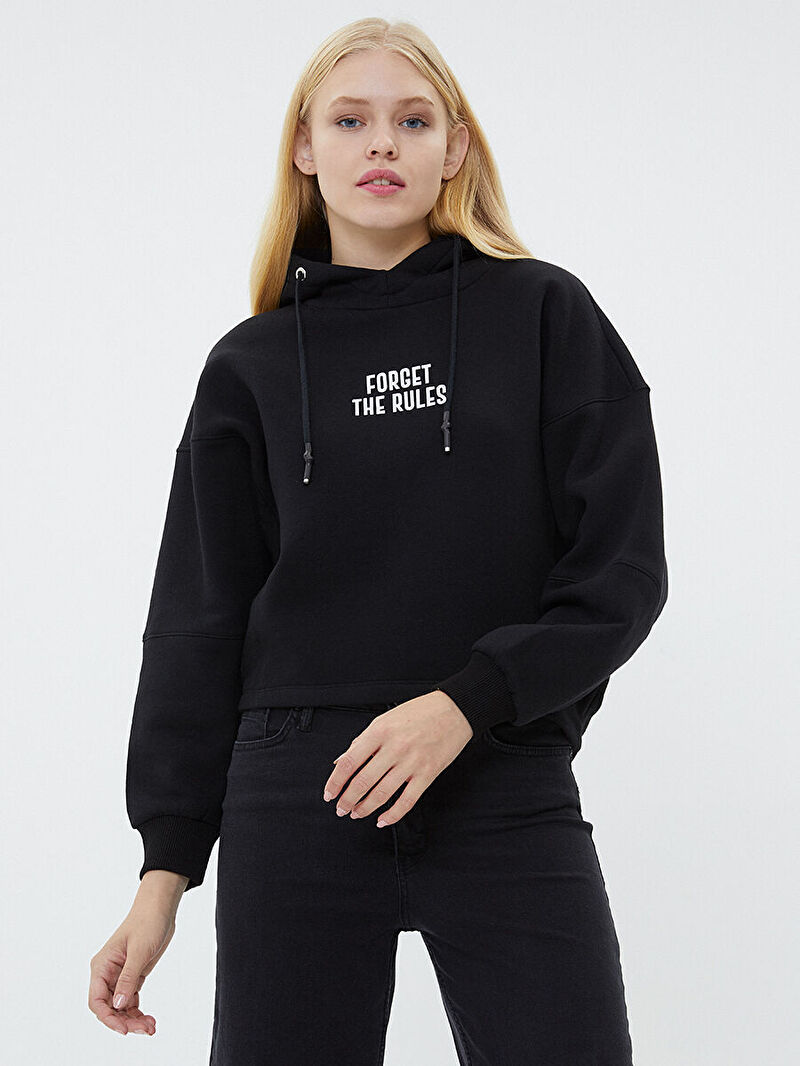 Comfort Fit Kadın Sweatshirt