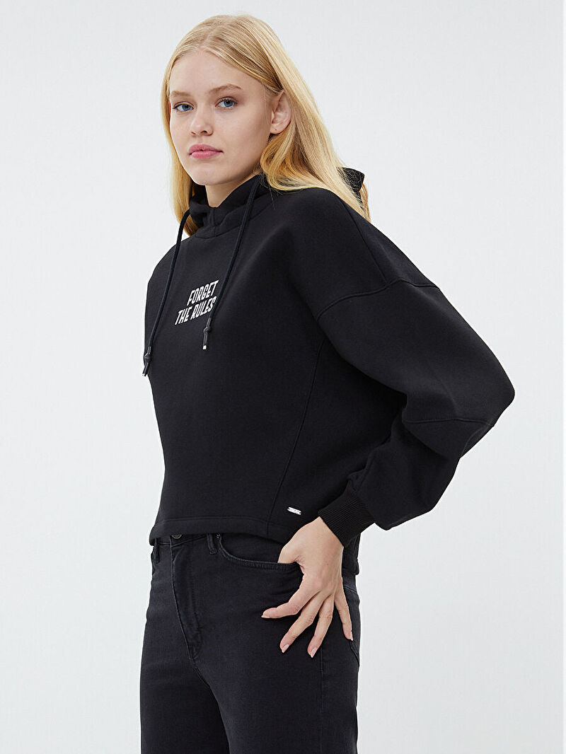 Comfort Fit Kadın Sweatshirt