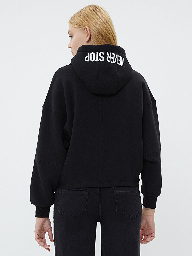 Comfort Fit Kadın Sweatshirt