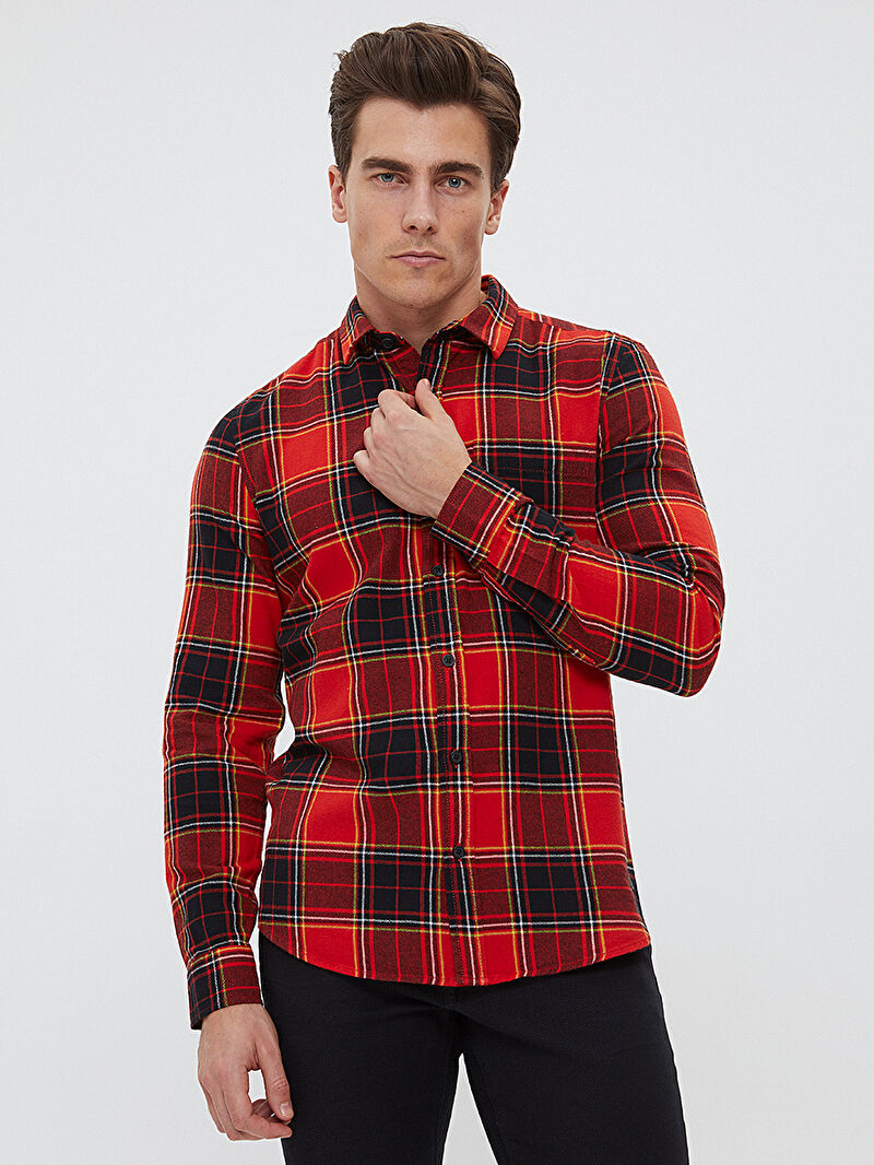 Regular Fit Erkek Gömlek U.kol