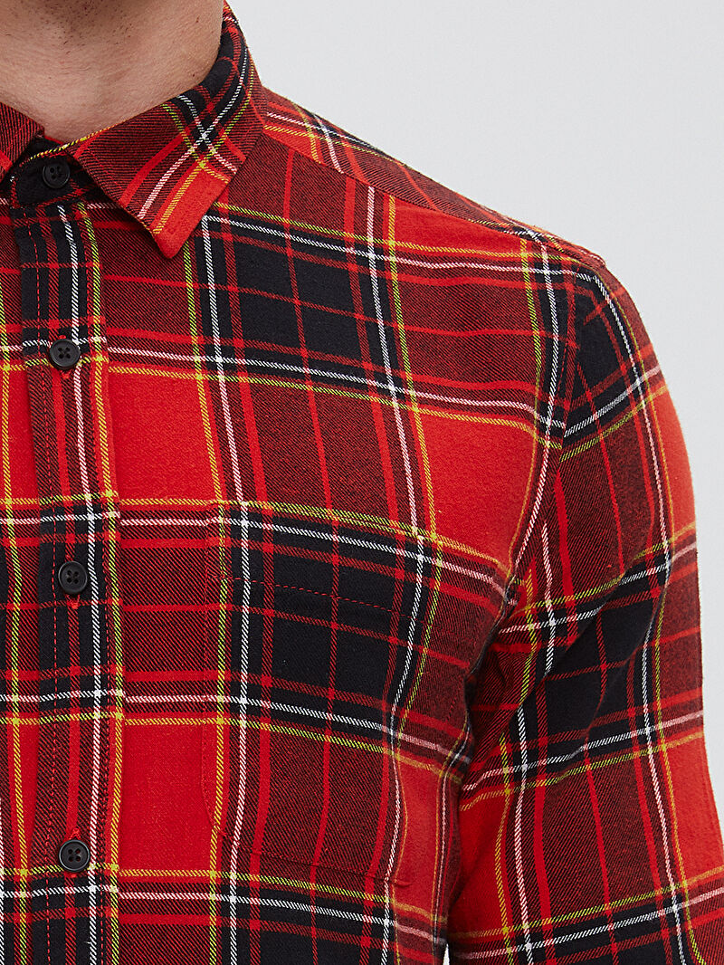 Regular Fit Erkek Gömlek U.kol