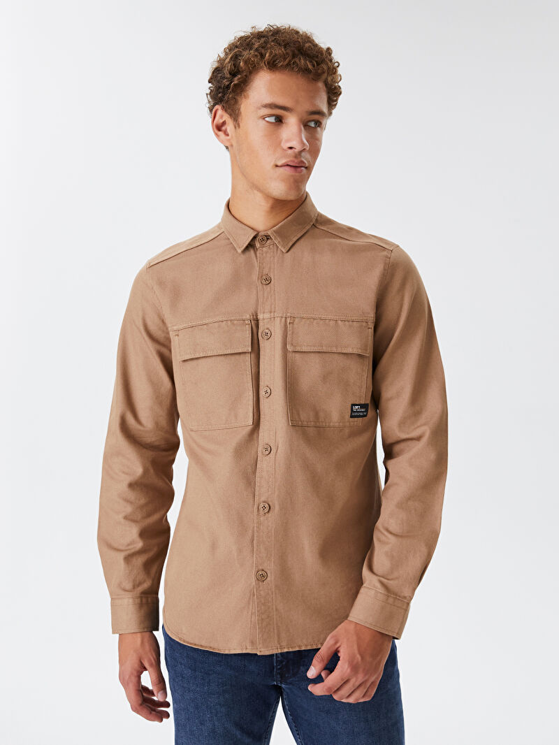 Regular Fit Erkek Gömlek U.kol