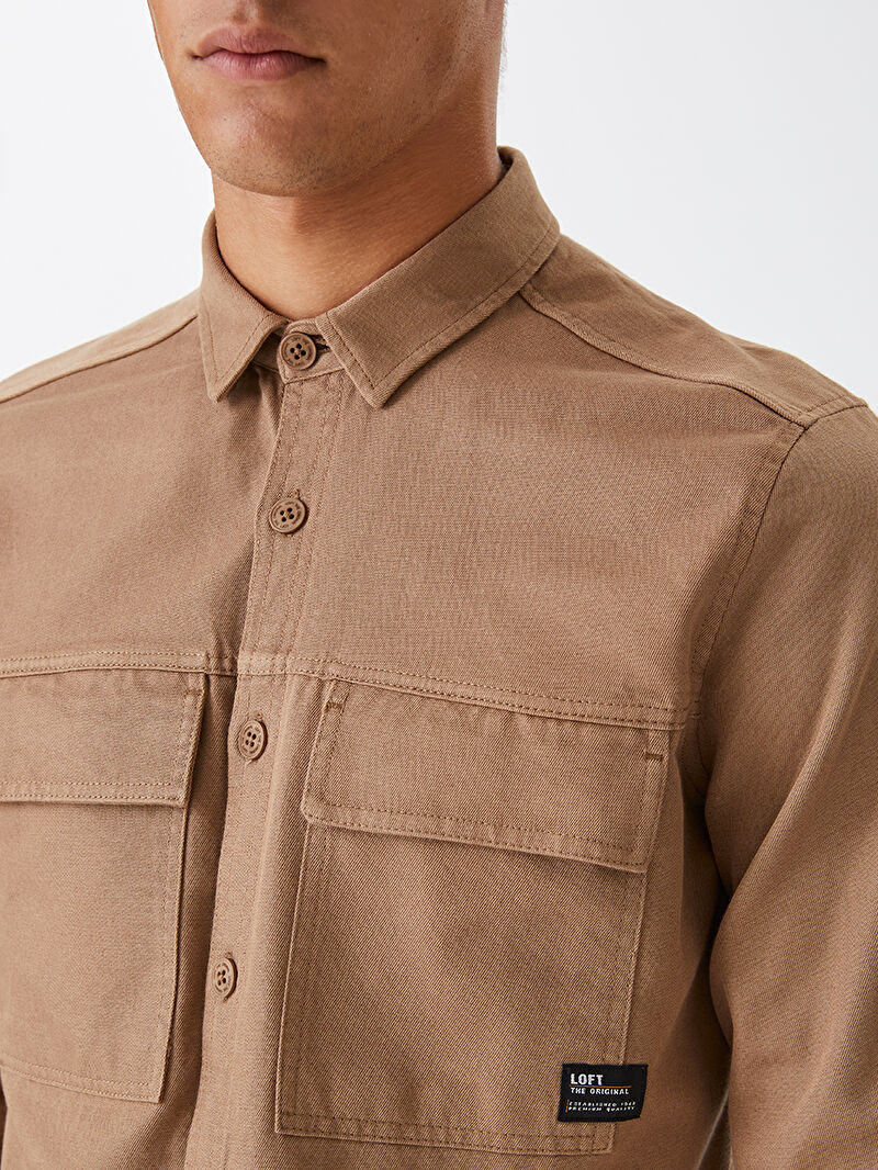 Regular Fit Erkek Gömlek U.kol