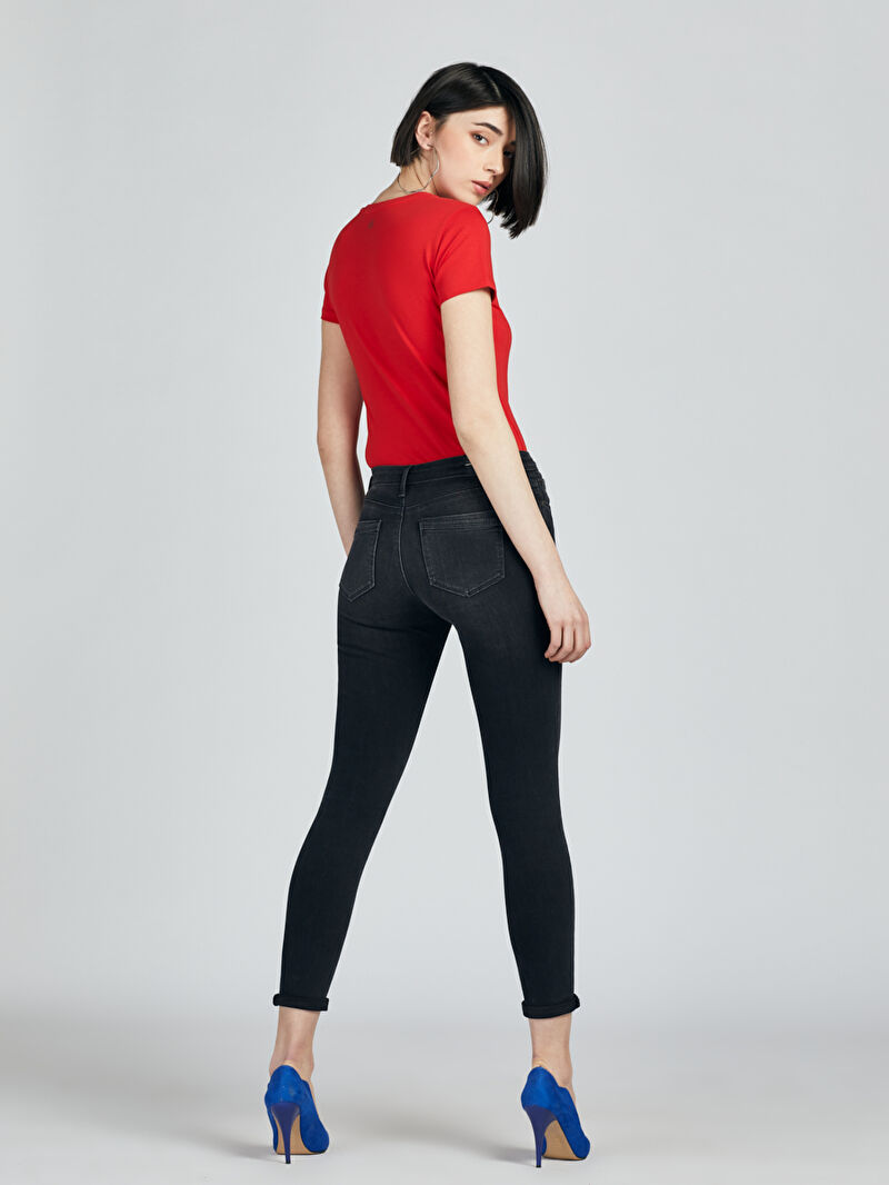 Nicole Skinny Fit Kadın Pantolon