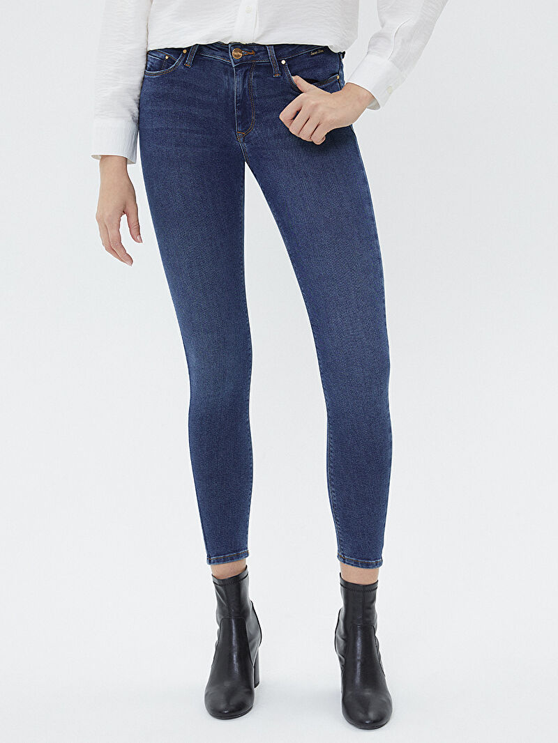 Nicole Skinny Fit Kadın Pantolon