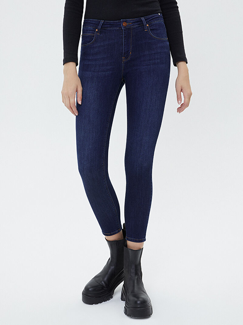 Nicole Skinny Fit Kadın Pantolon