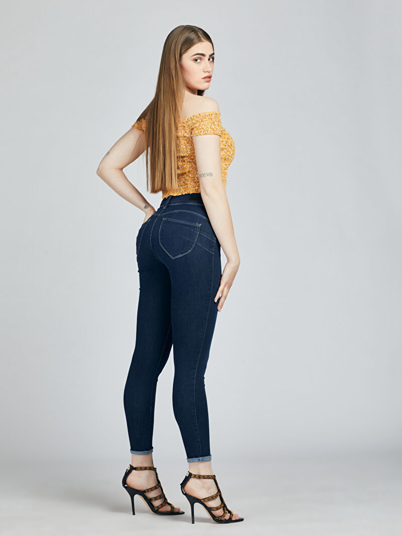 Push-in Skinny Fit Kadın Pantolon