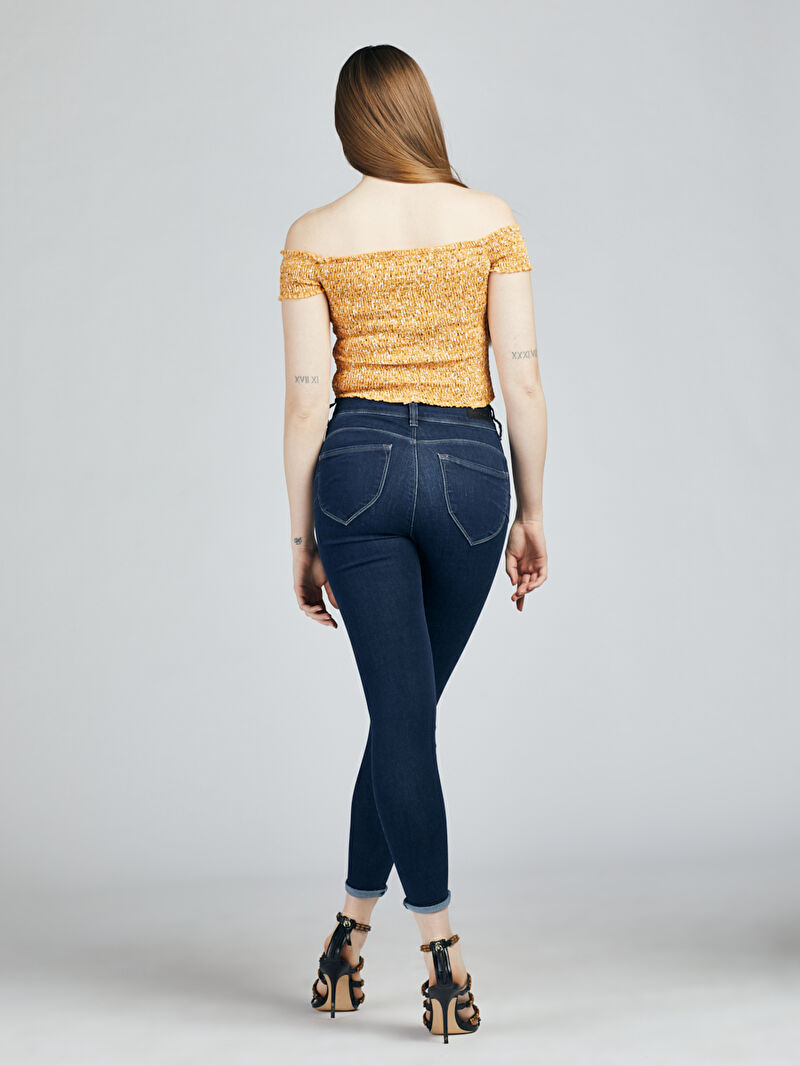 Push-in Skinny Fit Kadın Pantolon