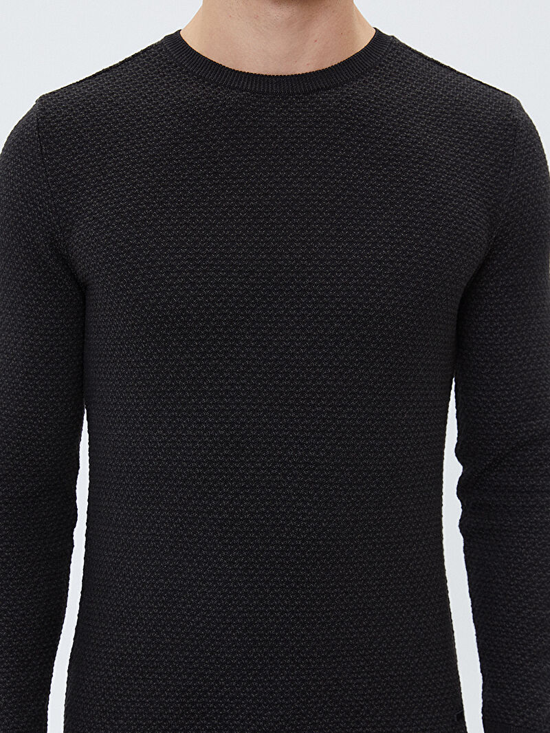 Slim Fit Erkek Kazak