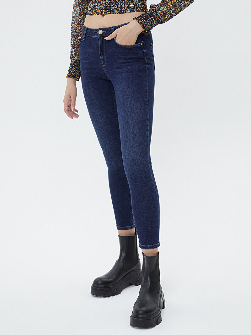 Nicole Skinny Fit Kadın Pantolon