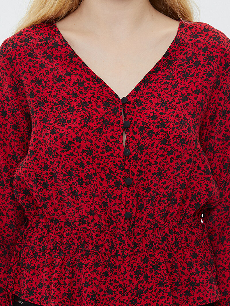 Regular Fit Kadın Bluz U.kol