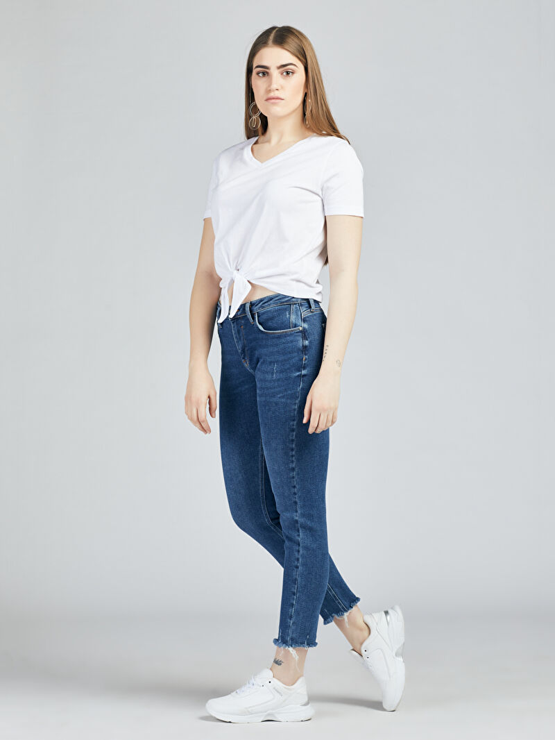 Girlfriend Ultra Slim Fit Kadın Pantolon