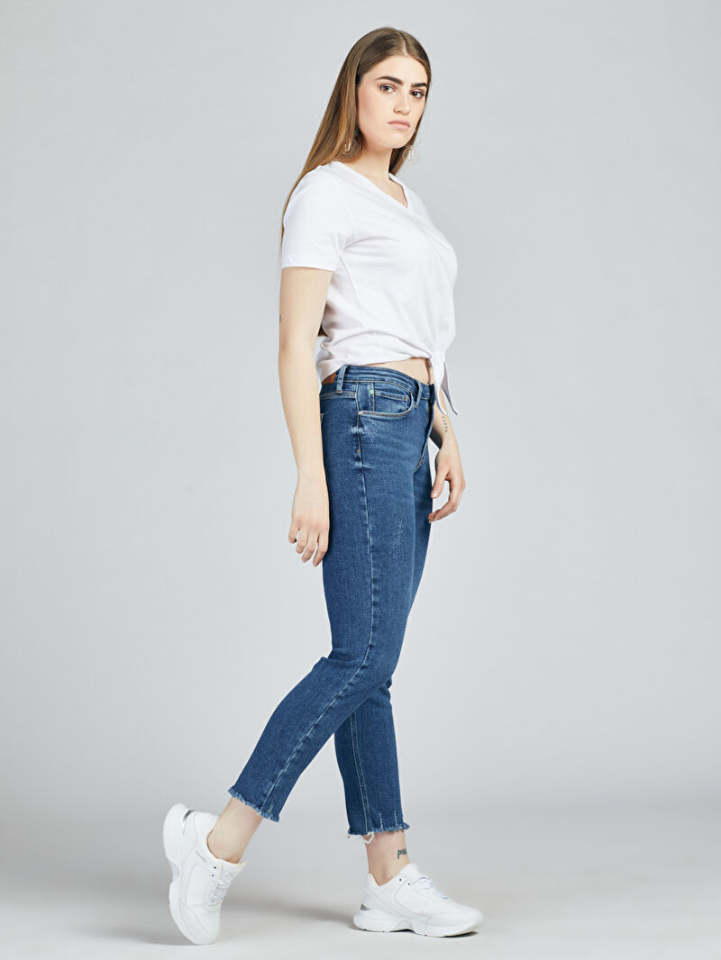 Girlfriend Ultra Slim Fit Kadın Pantolon