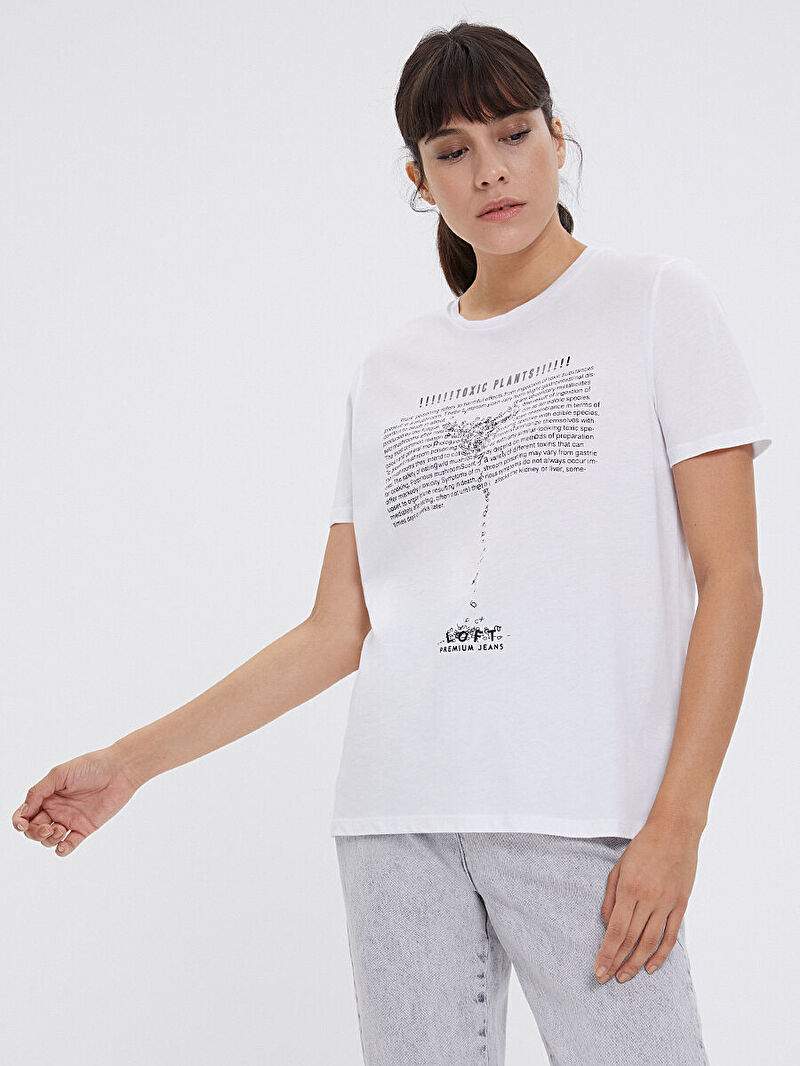Regular Fit Kadın Tshirt K.kol