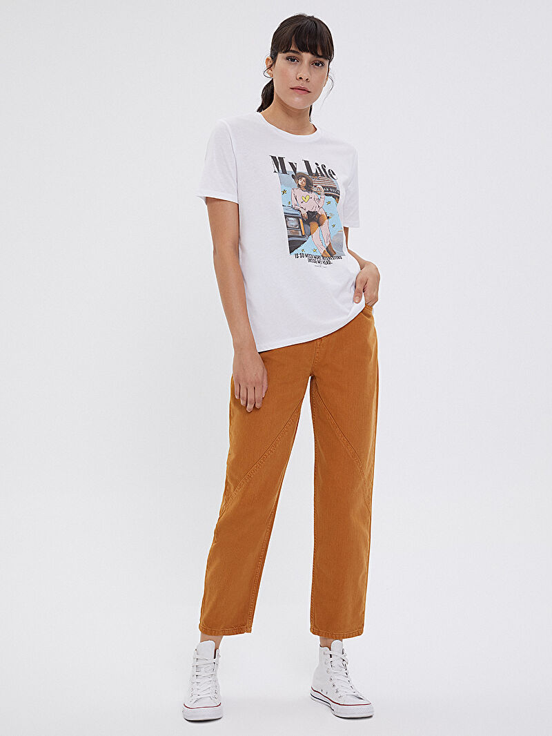 Baggy Baggy Fit Kadın Pantolon