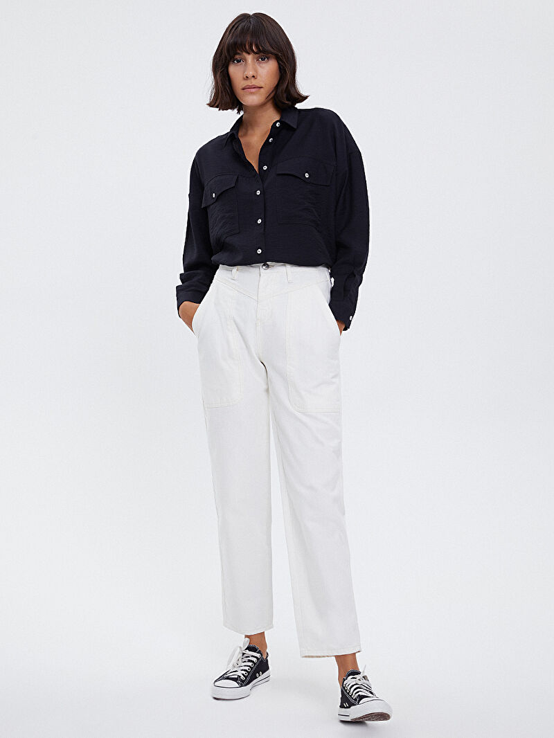 Baggy Baggy Fit Kadın Pantolon