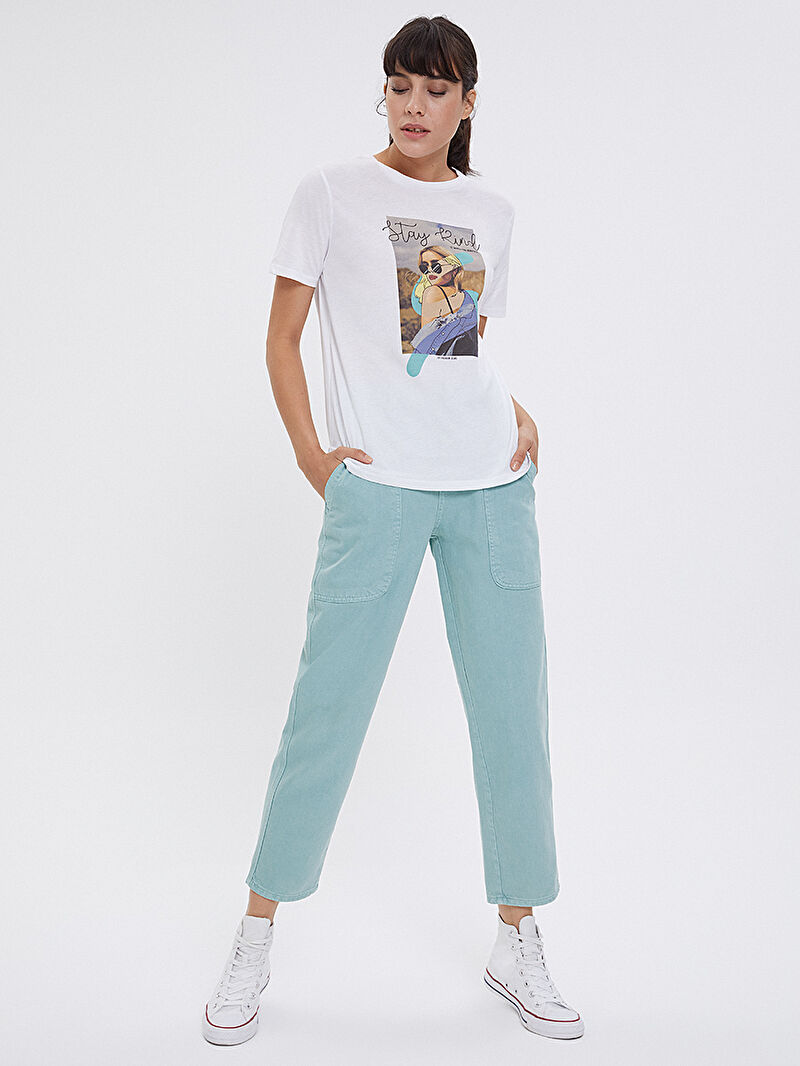 Baggy Baggy Fit Kadın Pantolon