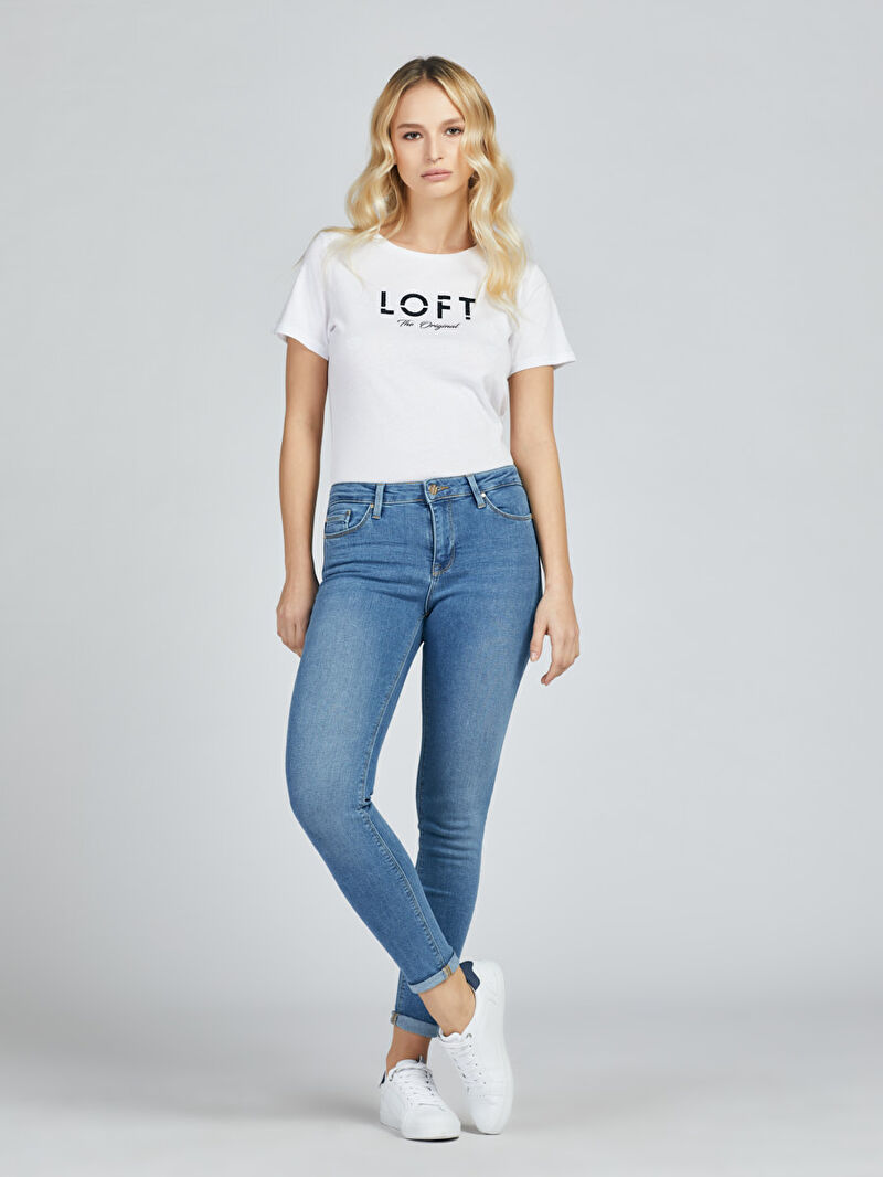 Nicole Skinny Fit Kadın Pantolon