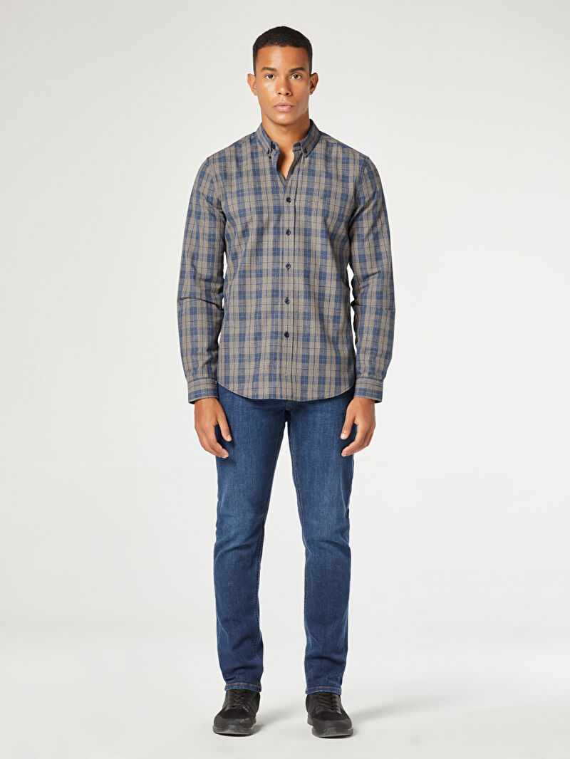 Regular Fit Erkek Gömlek U.kol