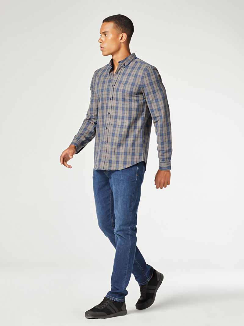 Regular Fit Erkek Gömlek U.kol