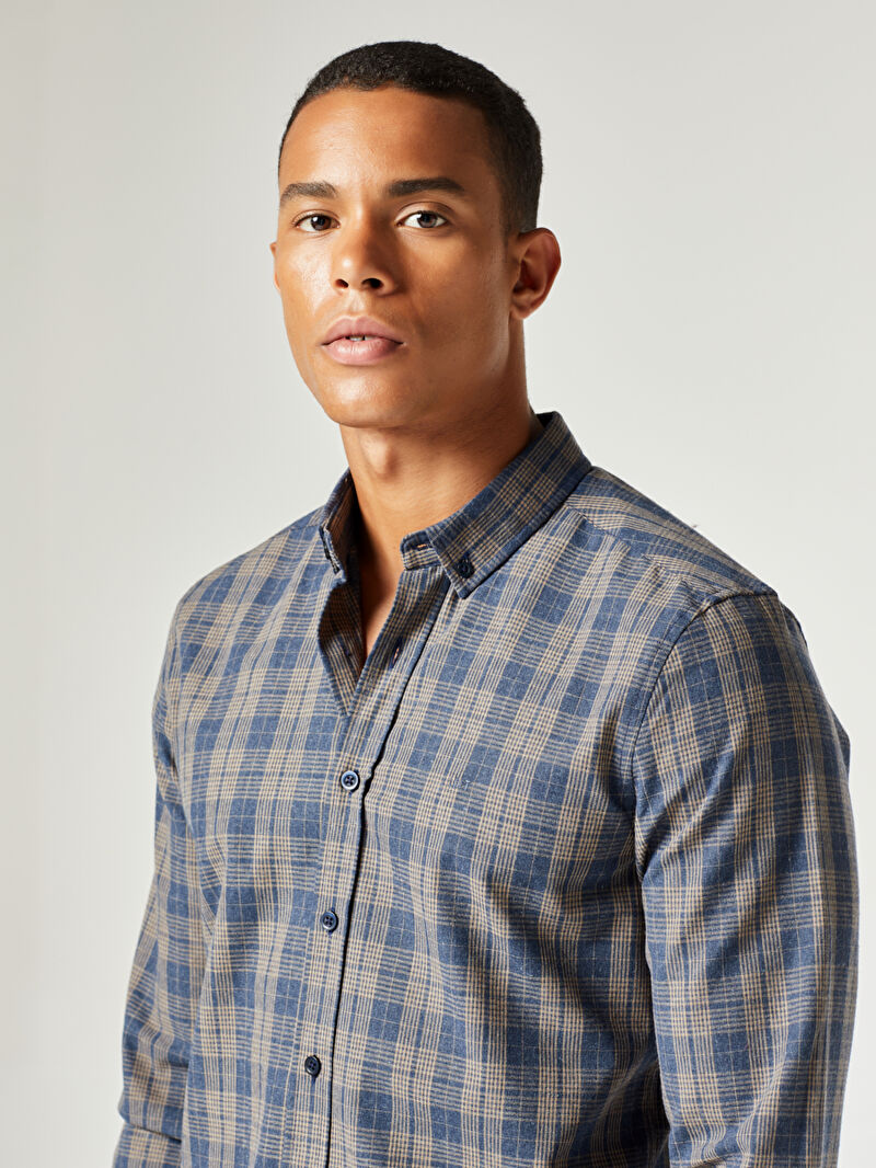 Regular Fit Erkek Gömlek U.kol