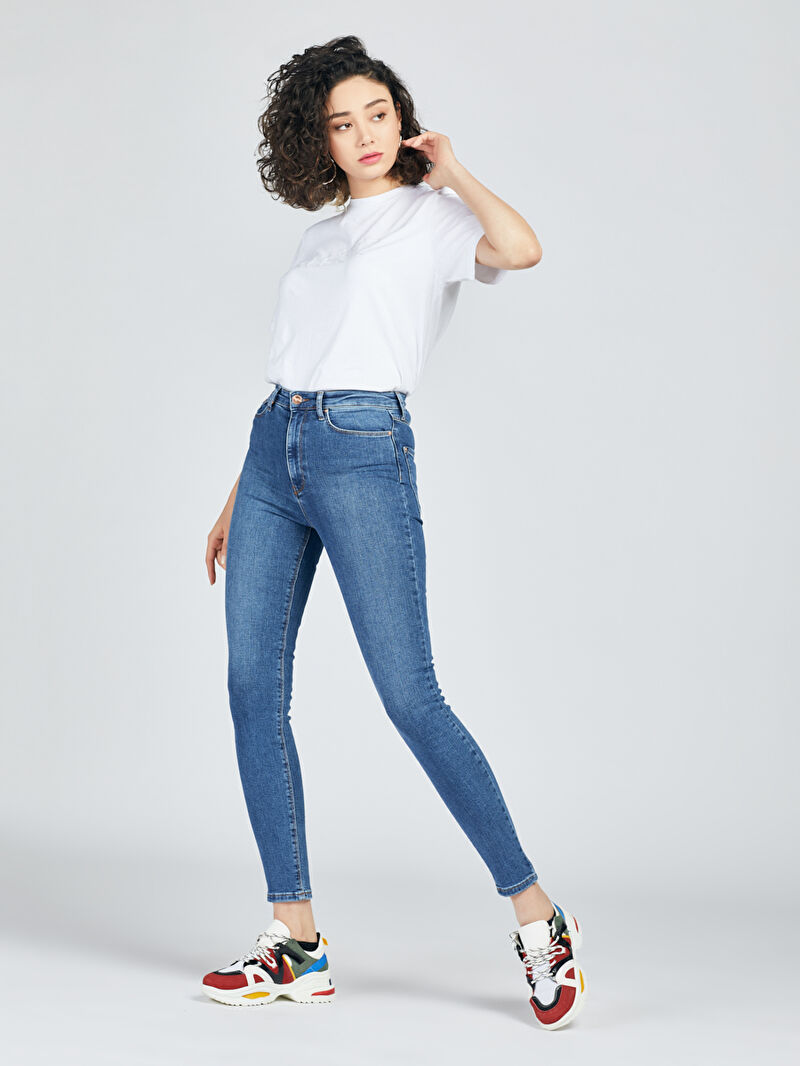 Natalie Skinny Fit Kadın Pantolon