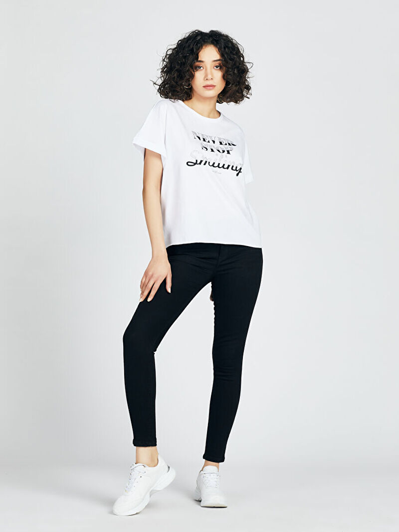 Loose Fit Kadın Tshirt K.kol