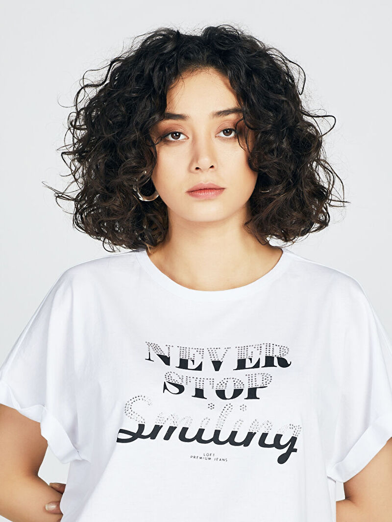 Loose Fit Kadın Tshirt K.kol