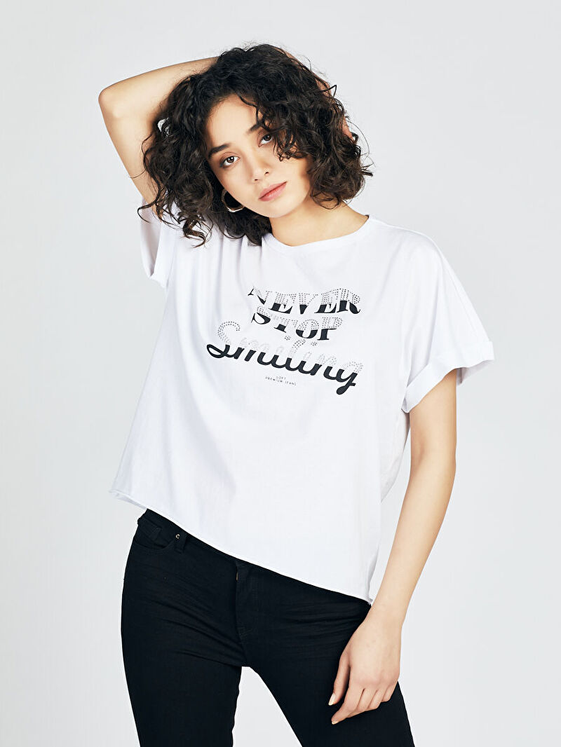 Loose Fit Kadın Tshirt K.kol