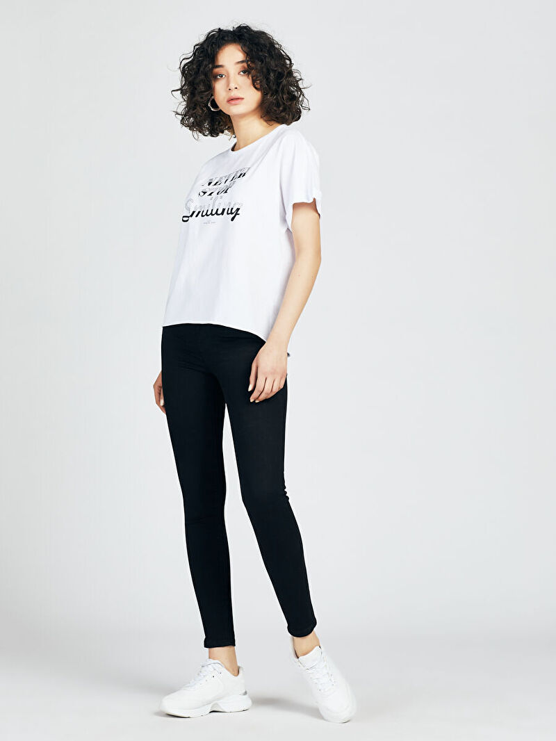 Loose Fit Kadın Tshirt K.kol