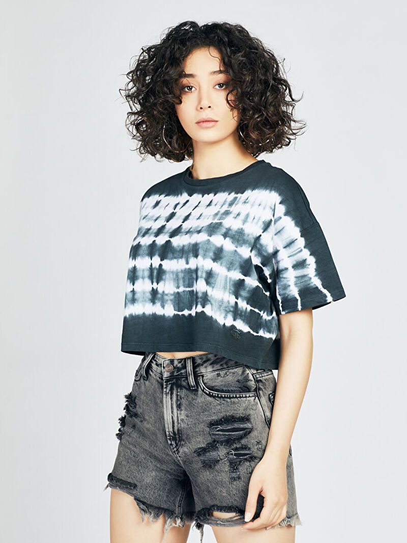 Crop Kadın Tshirt K.kol