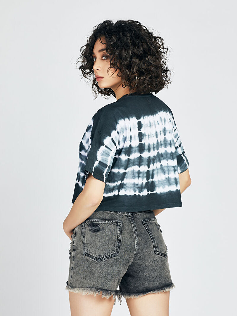 Crop Kadın Tshirt K.kol