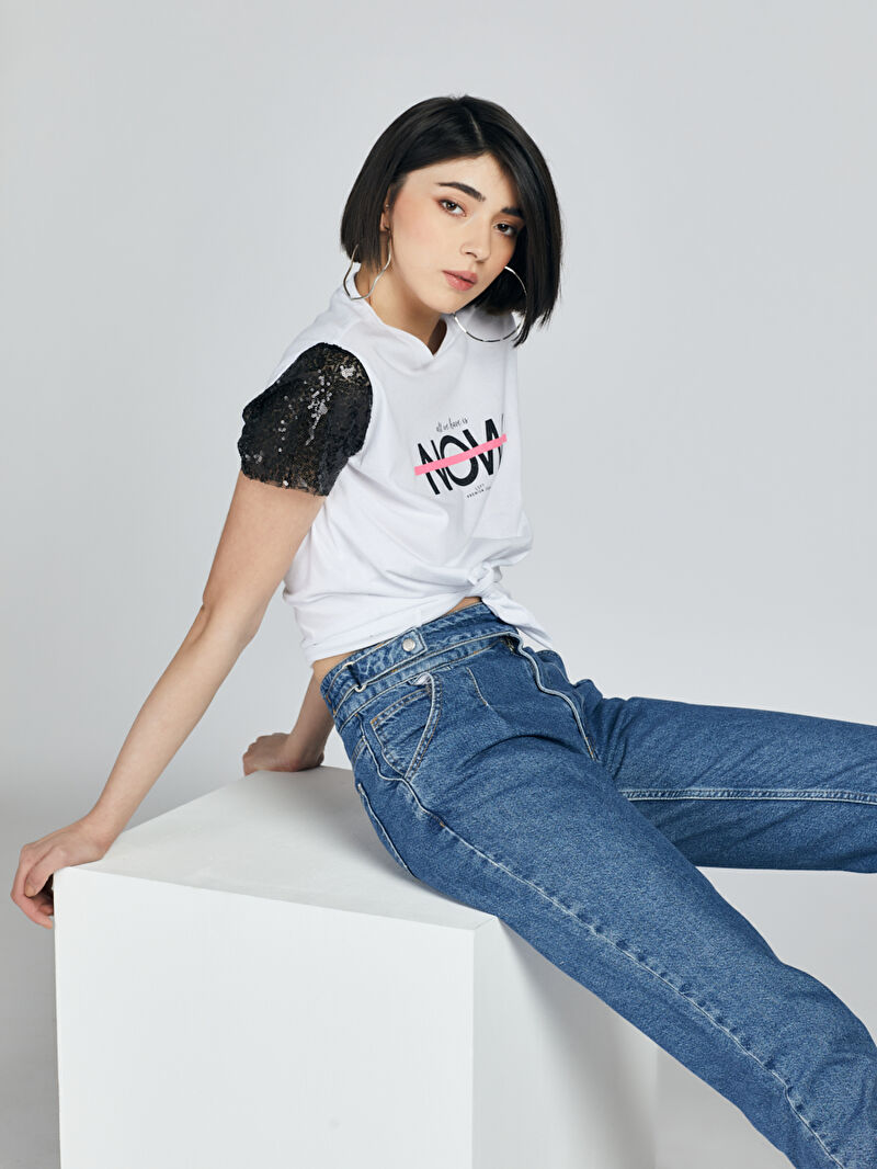 Slouchy Regular Fit Kadın Pantolon