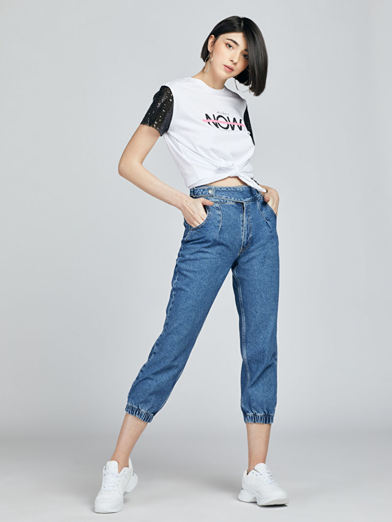Slouchy Regular Fit Kadın Pantolon