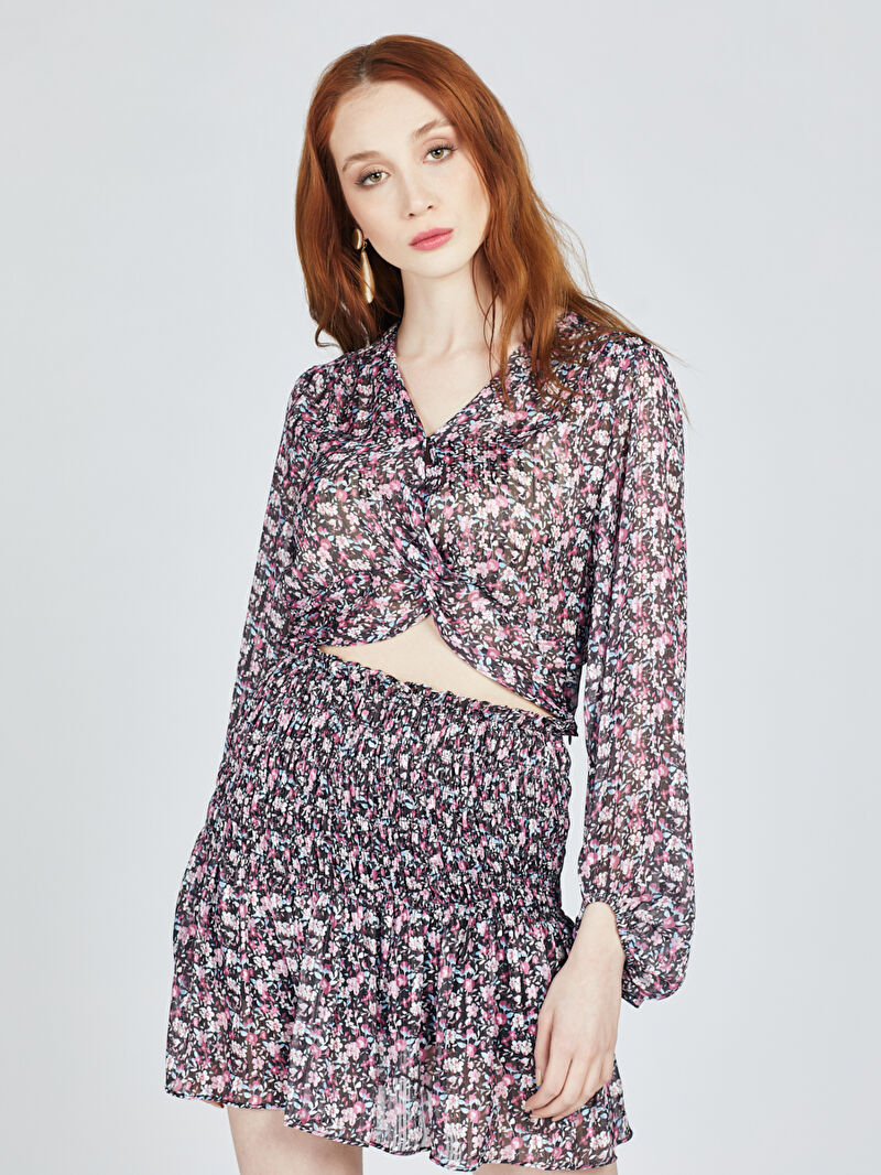 Regular Fit Kadın Bluz U.kol