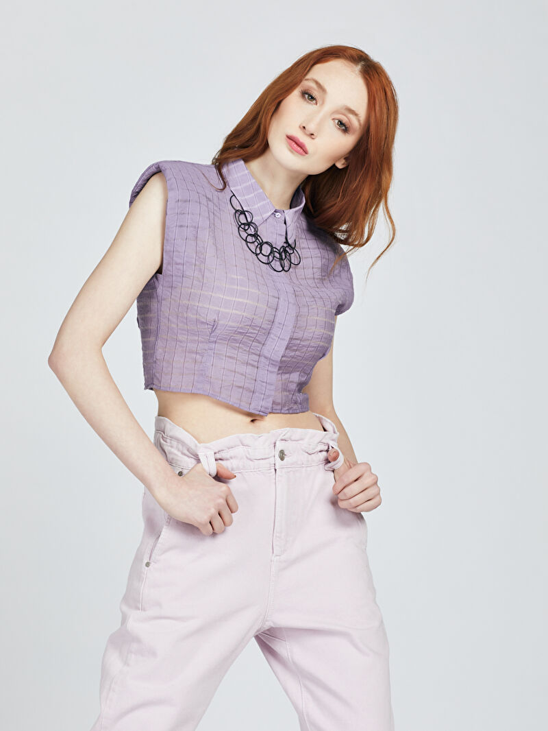 Regular Fit Kadın Gömlek K.kol