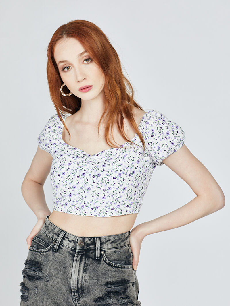 Slim Fit Kadın Bluz K.kol