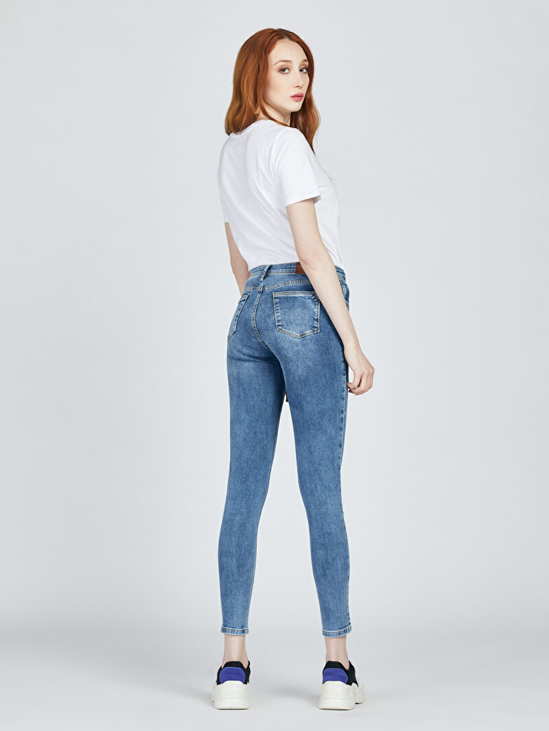 Nicole Skinny Fit Kadın Pantolon
