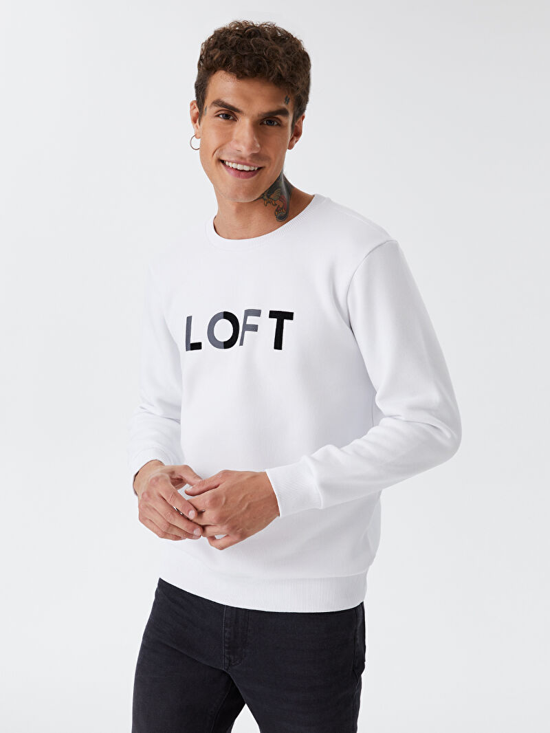 Regular Fit Erkek Sweatshirt