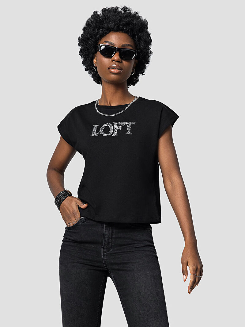 Long Crop Kadın Tshirt K.kol