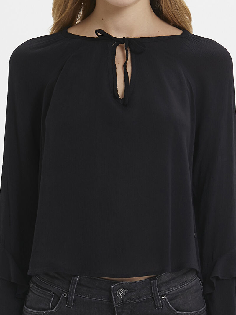 Regular Fit Kadın Bluz U.kol