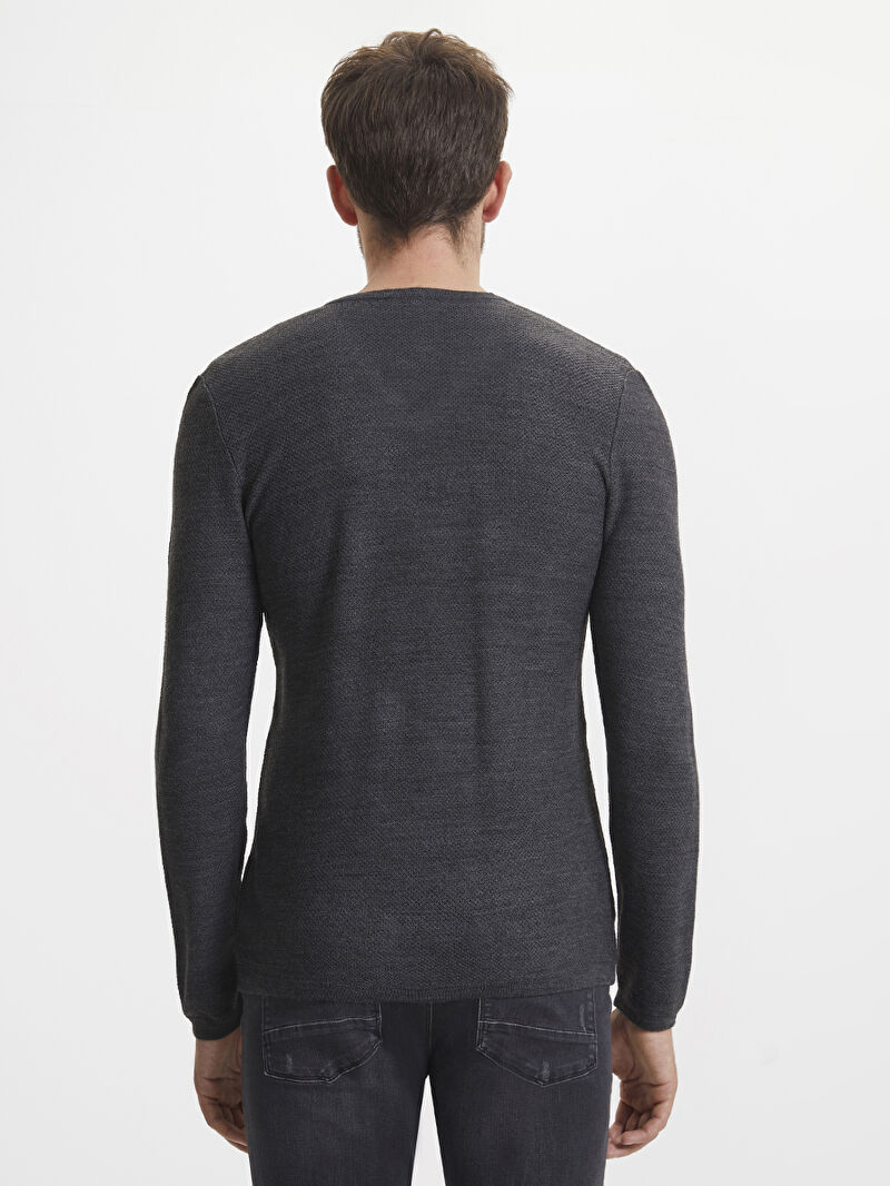 Slim Fit Erkek Kazak