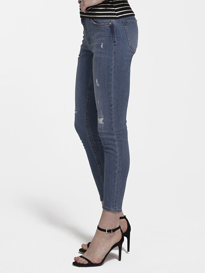 Nicole Skinny Fit Kadın Pantolon